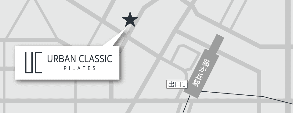 URBAN CLASSIC PILATES 藤が丘周辺のマップ