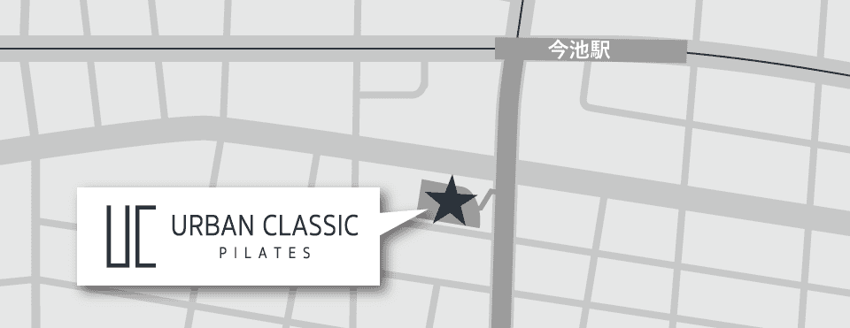 URBAN CLASSIC PILATES 今池周辺のマップ