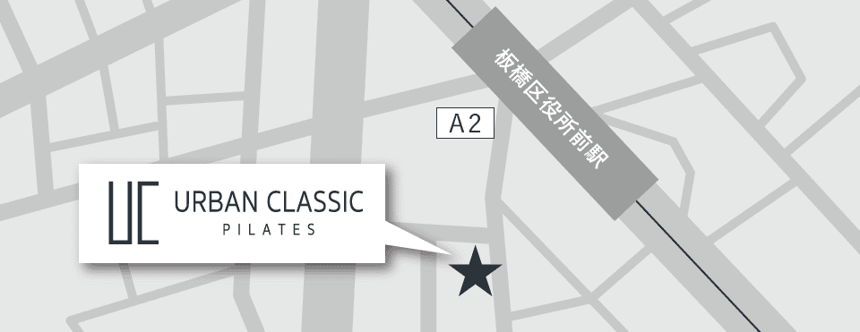 URBAN CLASSIC PILATES 板橋周辺のマップ