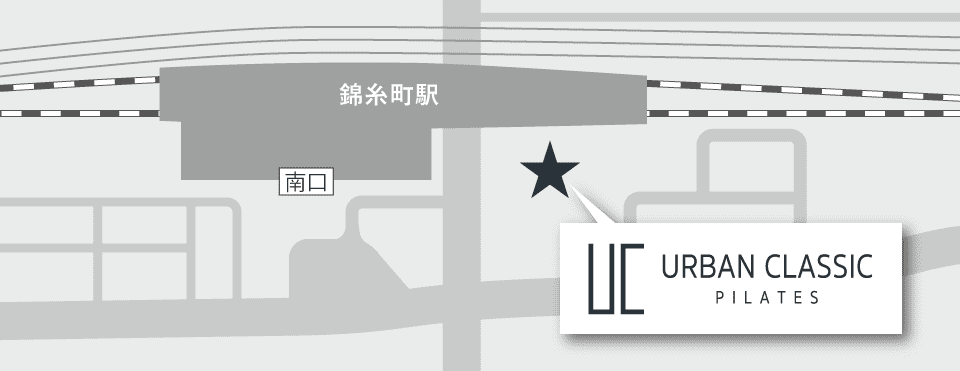 URBAN CLASSIC PILATES 錦糸町周辺のマップ