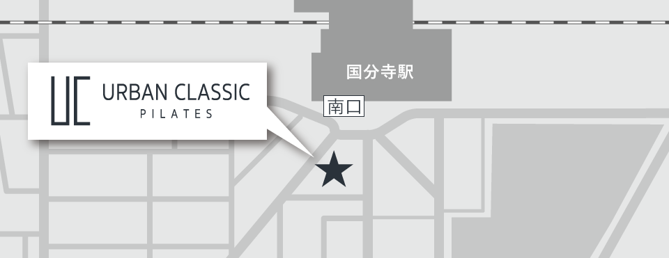 URBAN CLASSIC PILATES 国分寺周辺のマップ