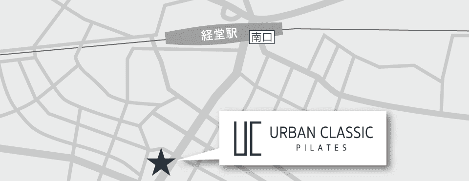 URBAN CLASSIC PILATES 経堂周辺のマップ