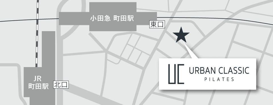URBAN CLASSIC PILATES 町田周辺のマップ